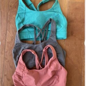 3 Lululemon Energy sports bras